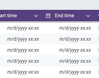 May include: A screenshot of a wedding photographer's schedule. The schedule includes the time, activity, activity type, start time, end time, location, owner, and notes.