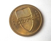 Ford V8 Brass Token Medallion quot Thirty Years of Progress 1903-1933 quot Chicago Worlds Fair