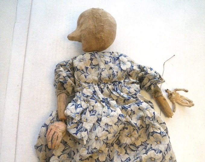 Creepy Woman Doll Puppet for Restoration Repair Detached