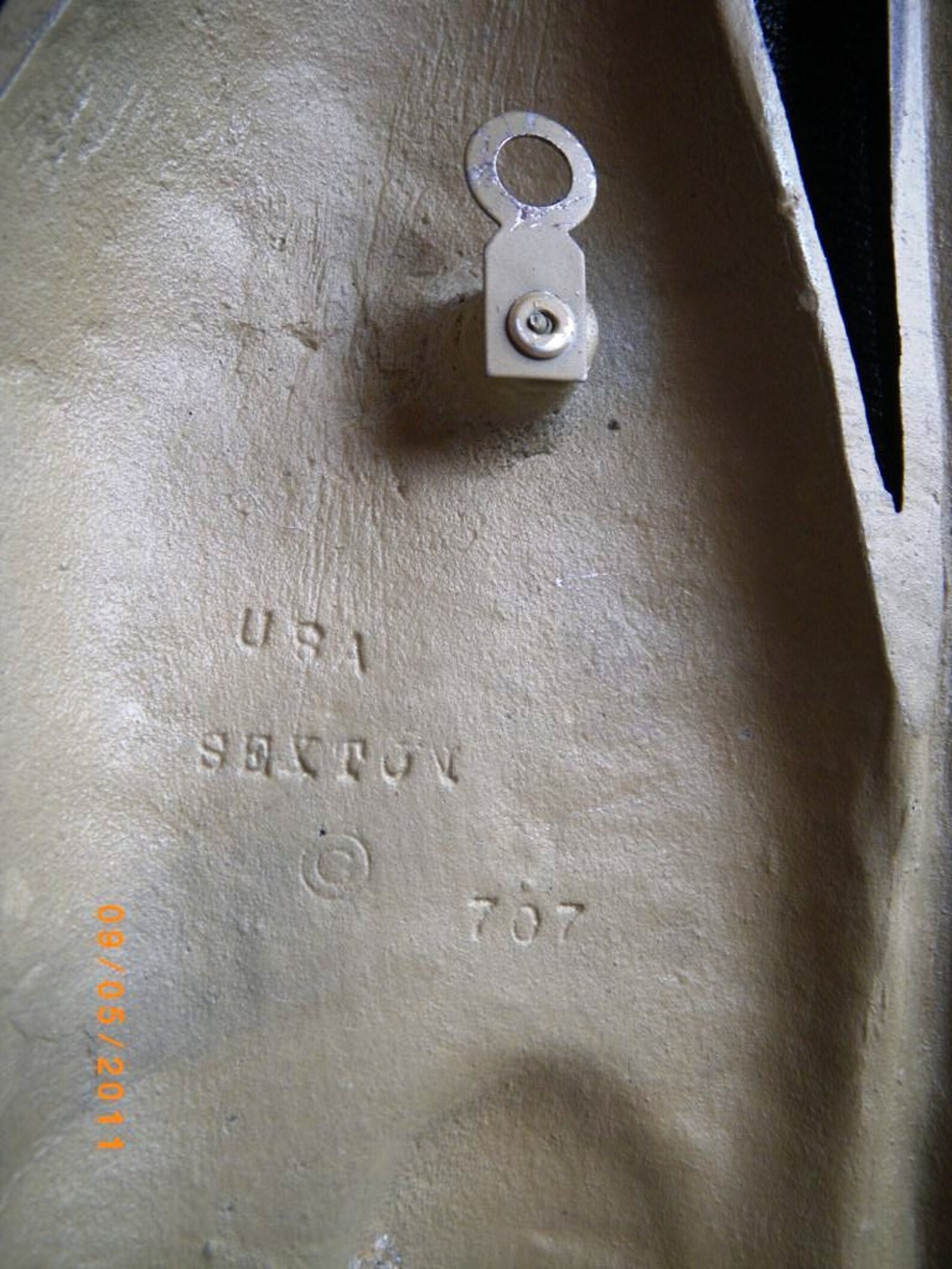 Vintage Mid Century Modern Sexton Cats Wall Art Cast Metal Etsy