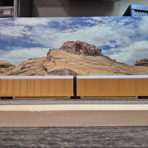 Autorack articulado a escala n