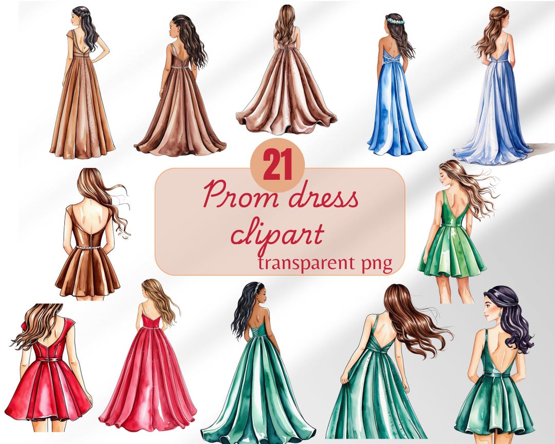 Prom Dress Clipart Dress Clipart Princess Dress Png Ball Dress Clipart ...
