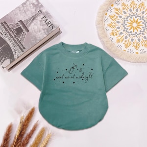 Meet Me at Midnight Baby bubble Romper, Funny Newborn Gift, Funny Baby bodysuit, Newborn Baby Outfit, Baby Clothing, New Baby Gift