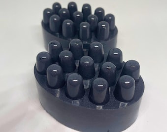 Handmade Activated Charcoal Massage Soap Bar (2-Pack)