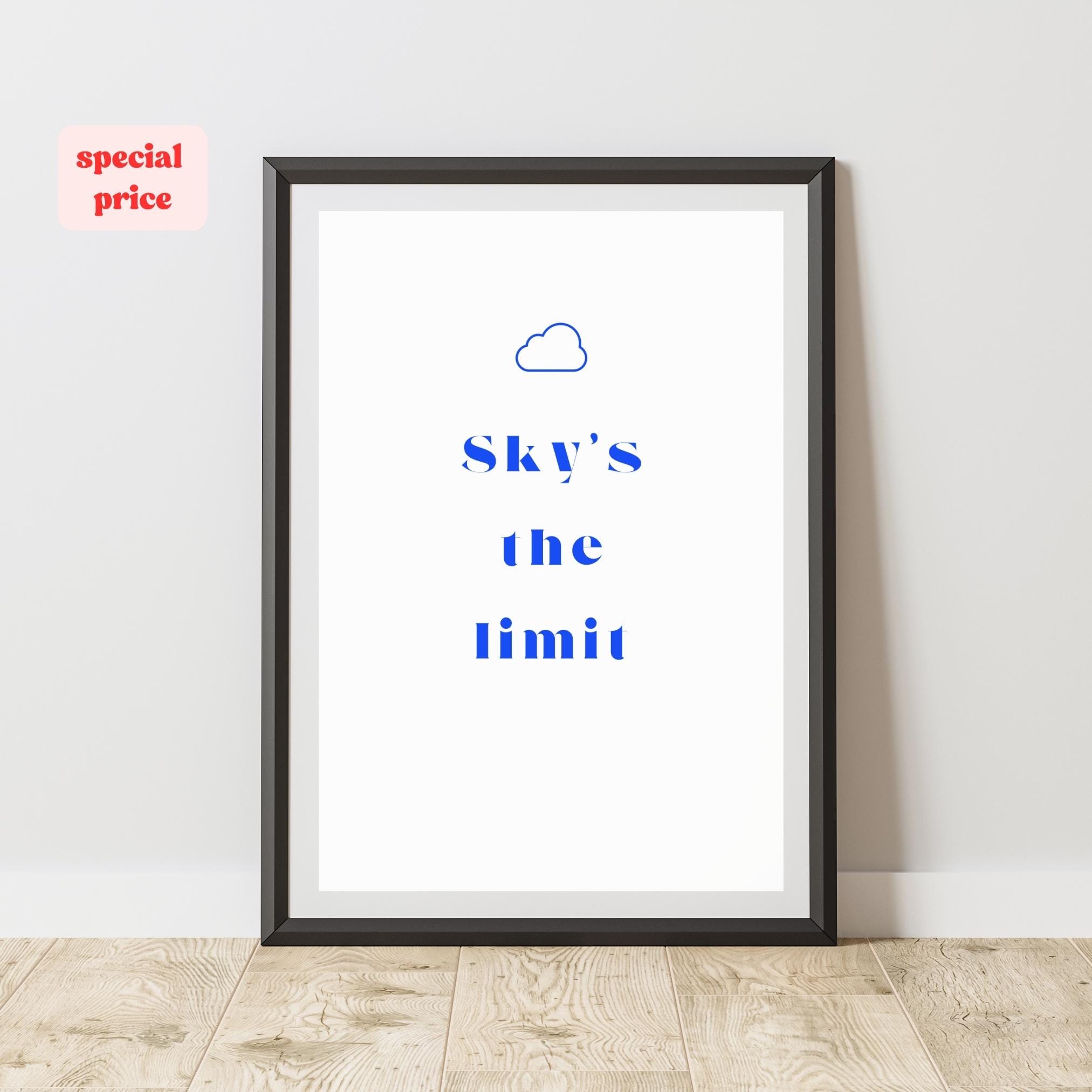 Sky is the Limit Art - Etsy