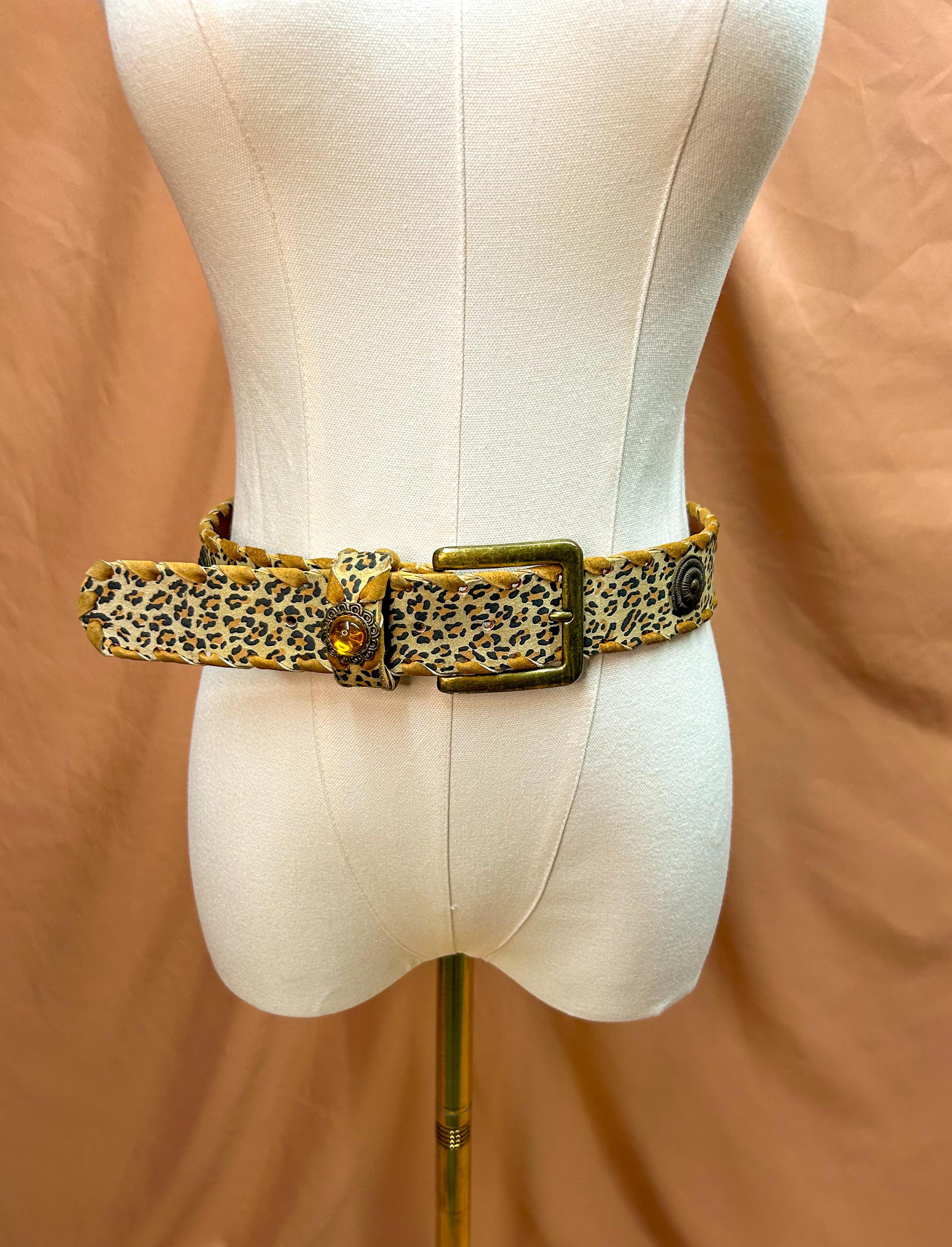 Leopard Belt Mens - Etsy display picture 3