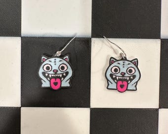 Derpy Tiger K-Pop Demon Hunters Earrings