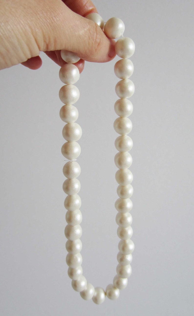 Edible sugar pearl necklace Etsy