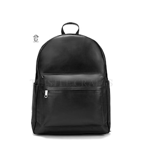 Handcrafted Top Grain Leather Backpack, Weather-Resistant Hiking, Women/Men Bag, Unisex, Vintage Laptop Backpack, gift for him/her