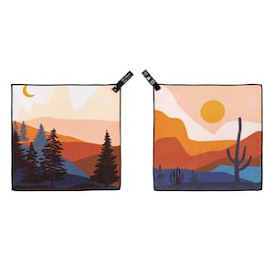 Travel Towel S Washcloth | Quick-Drying, Compact, Lightweight | For Travel, Camping, Hiking, Sports, Women&#39;s Pee Cloth, Gym | 11&quot;x11&quot;