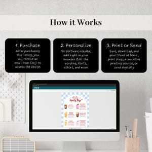 She's Ready To Pop Baby Shower Dirty Soda Bar Recipe Sign, Drinks Menu Sign, Customizable Digital Sign, Soda Pop Baby Shower Decor - BS101