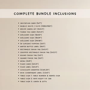 Love is Brewing Coffee Bridal Shower Bundle: Editable Invitations, Games, Signs (Digital Download) - BR1A1