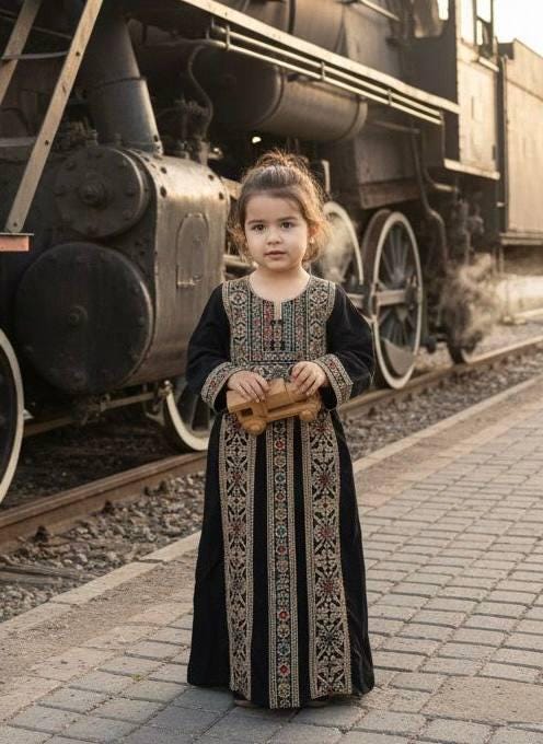 egyptian black dress Antique 1920s Egyptian Black Assuit Shawl