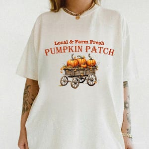 Pumpkin Patch Shirt, Halloween Shirt, Vintage Pumpkin, Fall Tee, Halloween Tee