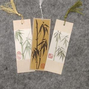 Art Hand Painted Bookmark