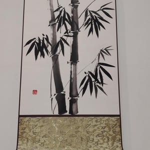 Chinese Bamboo Ink Painting– Symbol of Serenity & Strength