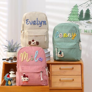 Personalized Kids Backpack With Name,Custom School Bag,Toddler Book Bag,Backpack for Kids and Toddlers,Children&#39;s Backpack, Kids Backpack