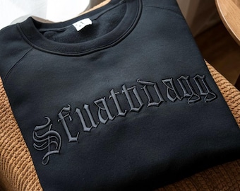STFUATTDLAGG Embroidered Crewneck, Booktok Dark Romance Gift