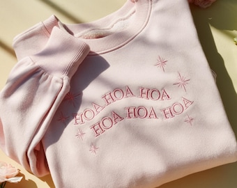 Embroidered Twilight Sweatshirt: Funny HOA Meme Crewneck, Vampire Fan Gift