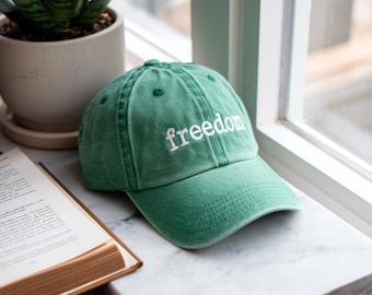 Freedom Embroidered Hat, Advocate Cap