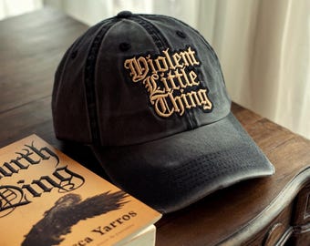 Embroidered Dragon Rider Hat, Fourth Wing Fan Gift