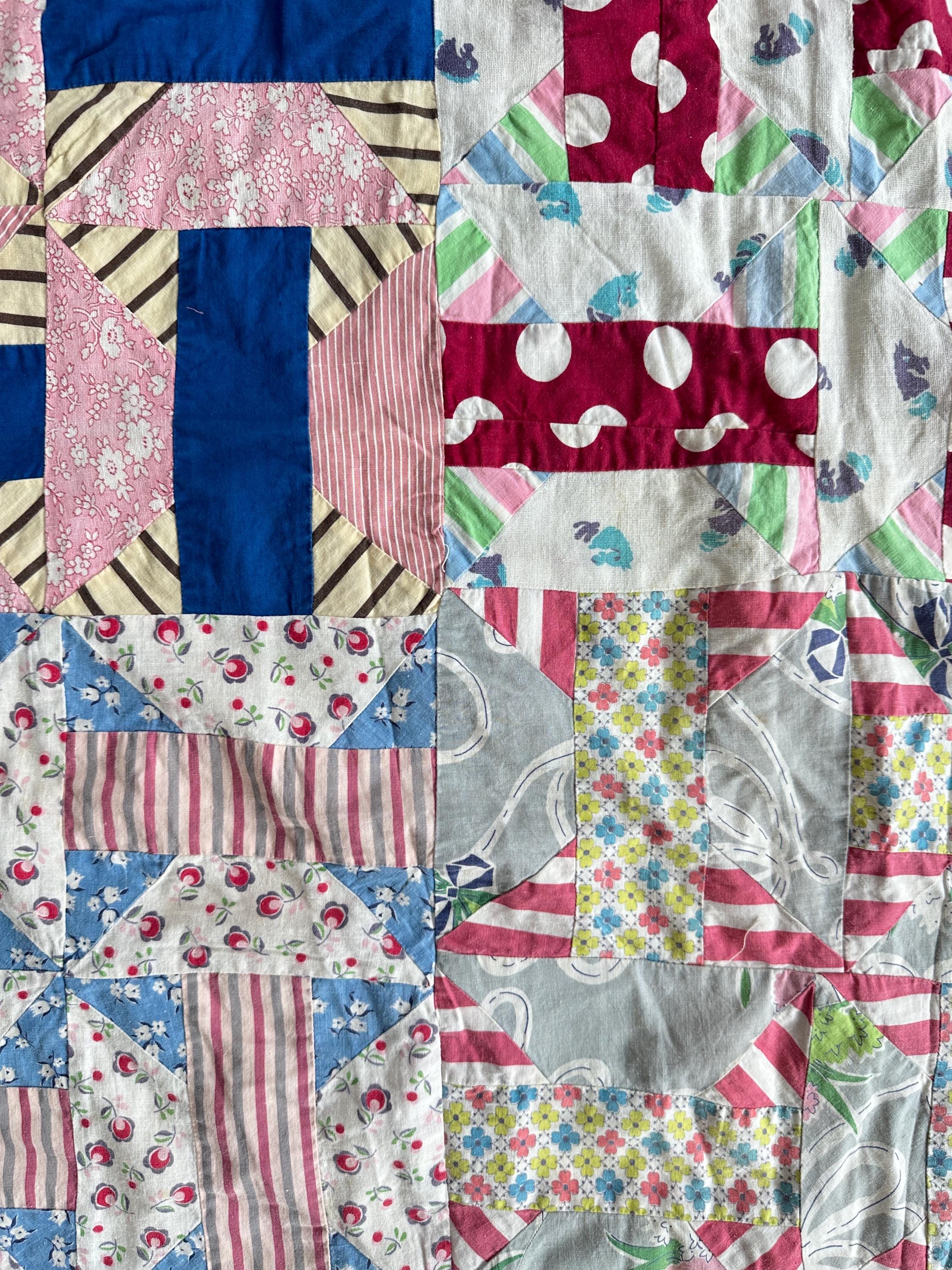 ヴィンテージキルトトップ 82インチ x 63インチ - Etsy 日本