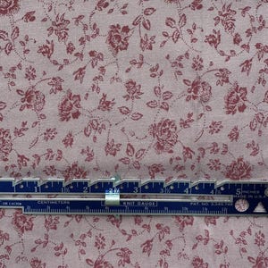 Vintage Calico Fabric, Fabric by the Yard