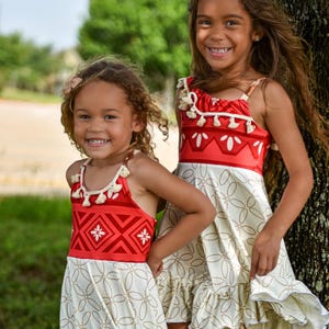Moana-Inspired Twirl Dress – Perfect for Summer Adventures
