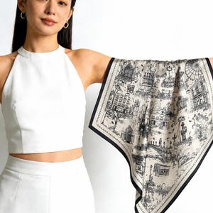 Bellotti silk scarf - Etsy 日本