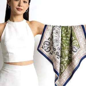 Chanel paisley scarf - Etsy 日本