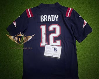 BRADY / Tom Brady 12 / Patriots Sweater / New England Patriots
