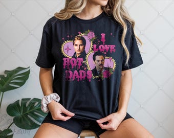 I Love Hot Dads Twilight Dads Digital Download | Pop Culture Funny Fandom PNG | Carlisle Cullen and Charlie  Swan Design for DIY Shirt & Mug
