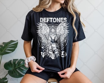 Deftones Digital Download | Rock Band Pop Culture PNG | Music Fan Design for DIY Shirt & Wall Print