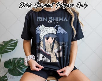 Rhin Shima Yuru Camp | Pop Culture Anime Art | Aesthetic Character Design | Digital Download TNGN