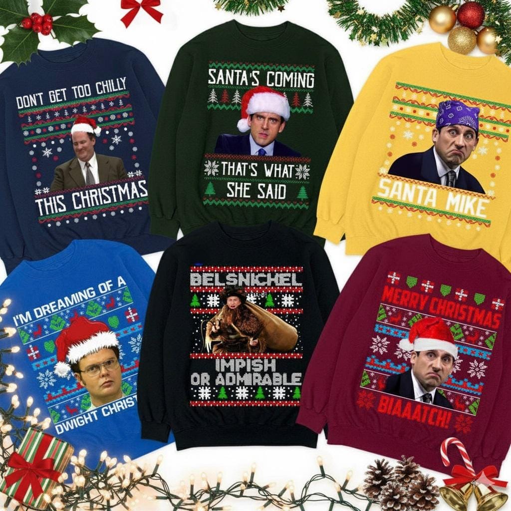 The Office Christmas Sweater