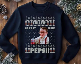 Fuller Go Easy on the Pepsi PNG, Funny Home Alone | Christmas Ugly Sweater Design, Holiday Movie, Digital File for Sublimation