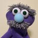 Purple Grandpa Puppet