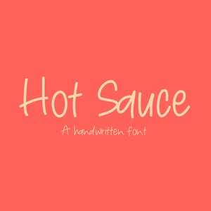 Hot Sauce Handwritten Font - Digital font - Neat handwriting font for note-taking - Goodnotes - digital planner - classroom