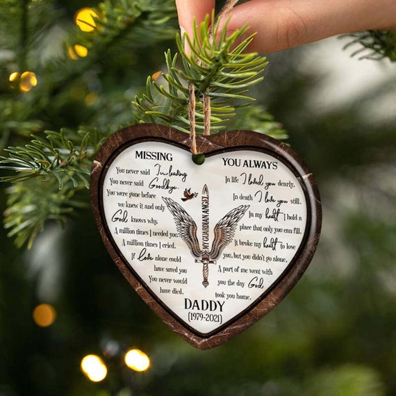 Ornaments Home & Living Missing You Always Christmas Memorial Ornament