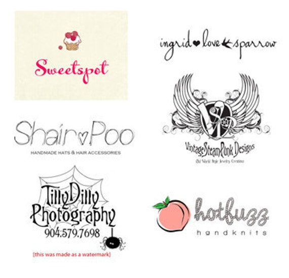 Items Similar To Custom Logo Design For Your Etsy Shop Or Blog See