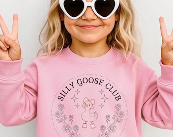Diseño de ropa infantil de Silly Goose Club: Patito adorable con lazo