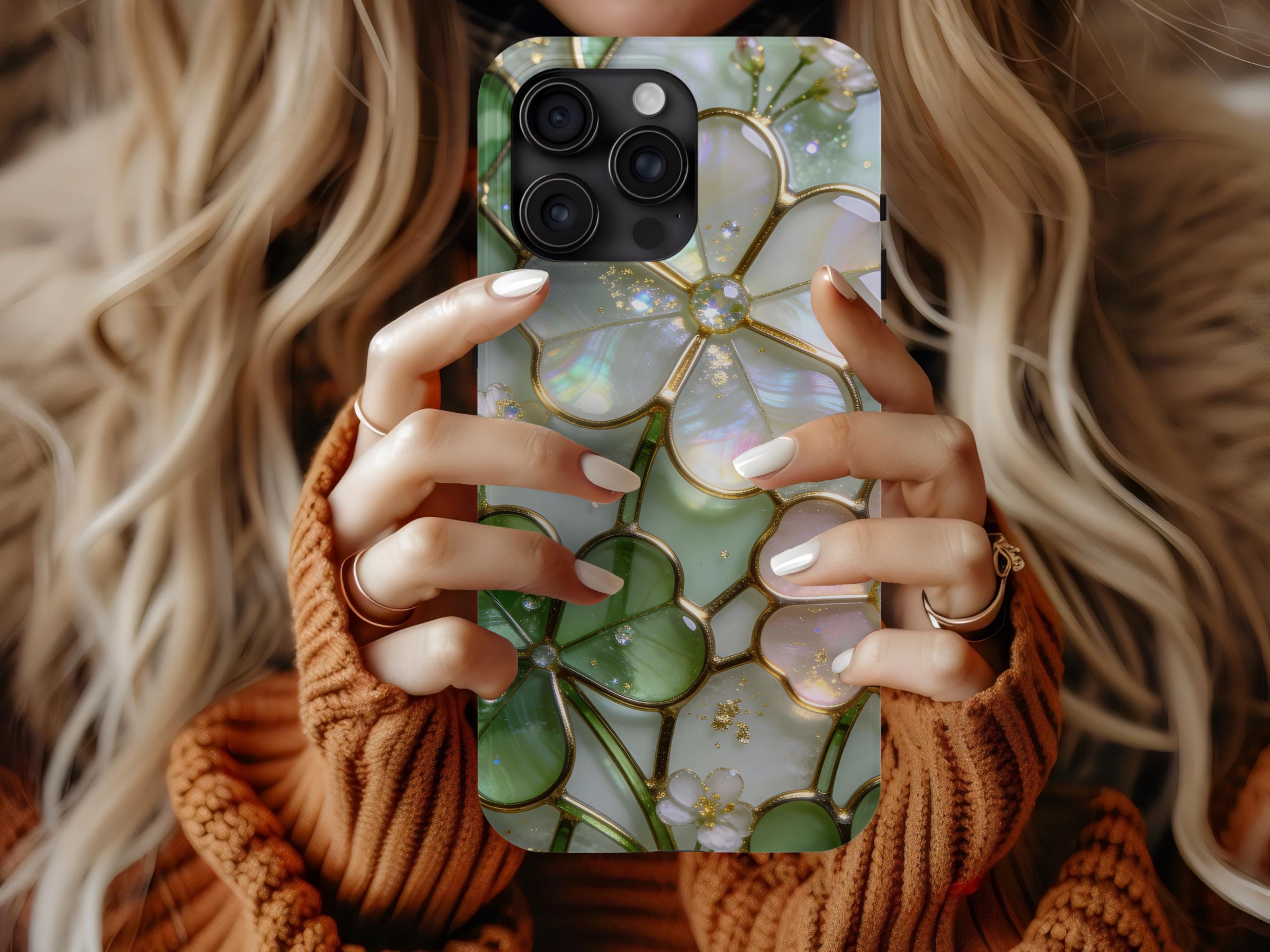 St Patty Pastel Clover Phone Case Spring Cell Phone Cover - Etsy