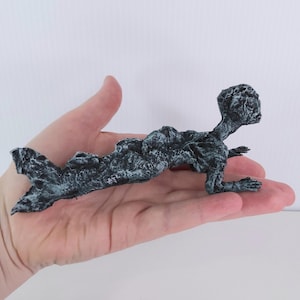 Feejee Fidji sirène figurine ornement Sideshow Gaff cryptozoologie créature monstre petit Mini fait main en Australie