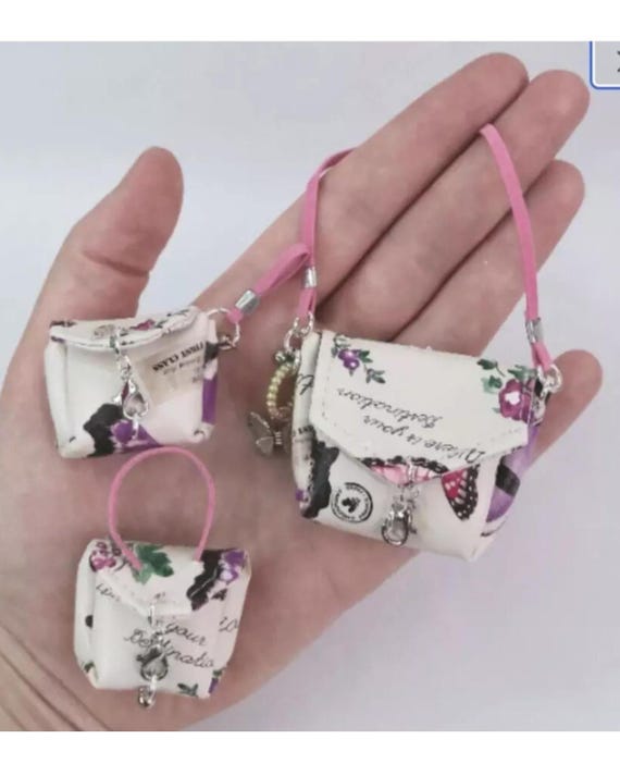 Barbie Blythe Fashion Doll Sized Toy Handbag Bag Accessory