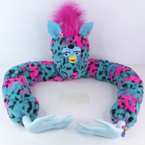 Long arm hand Furb plush soft toy doll Handmade in Australia