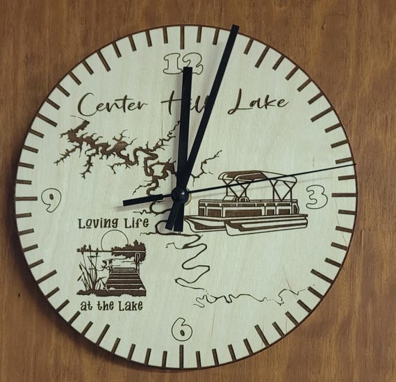 Center Hill Lake Clock