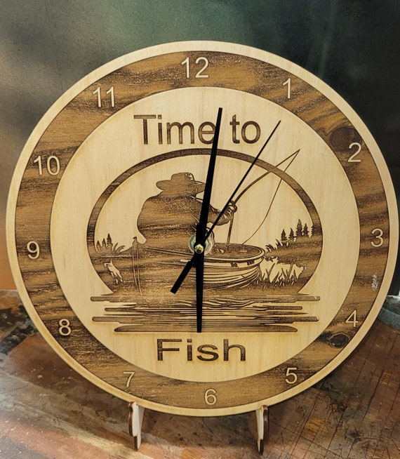 Time to fish clock