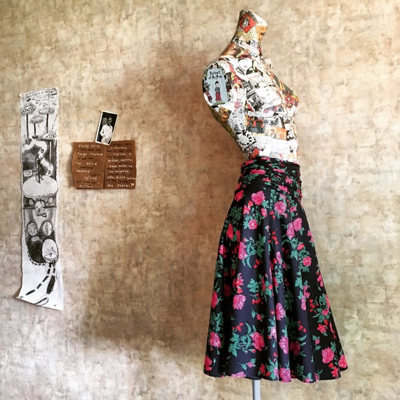 80s circle clearance skirt