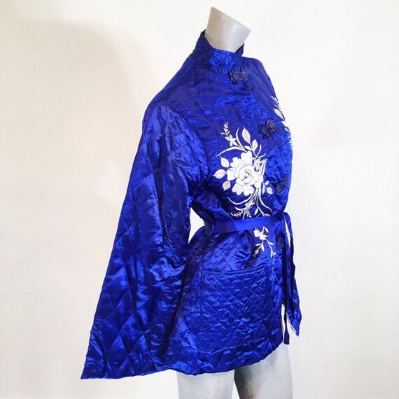 royal blue chinese dress