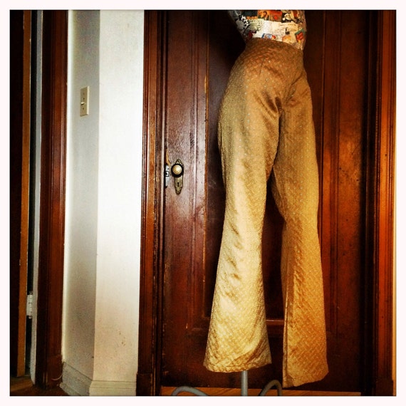 sparkly bell bottom pants